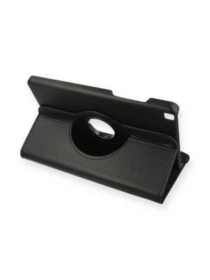 Newface Samsung Galaxy T290 Tab A 8 Kılıf 360 Tablet Deri Kılıf - Siyah