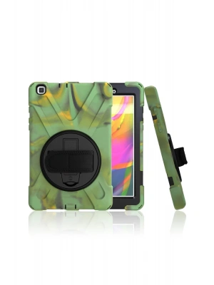 Newface Samsung Galaxy T290 Tab A 8 Kılıf Amazing Tablet Kapak - Kamuflaj