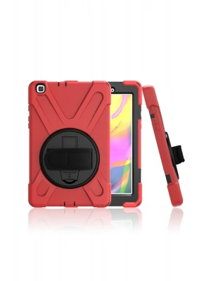 Newface Samsung Galaxy T290 Tab A 8 Kılıf Amazing Tablet Kapak - Kırmızı