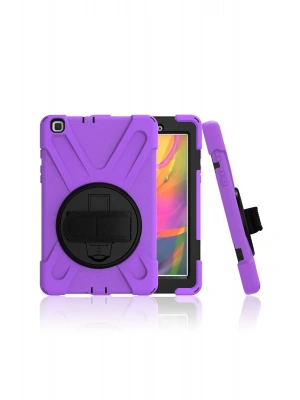 Newface Samsung Galaxy T290 Tab A 8 Kılıf Amazing Tablet Kapak - Mor