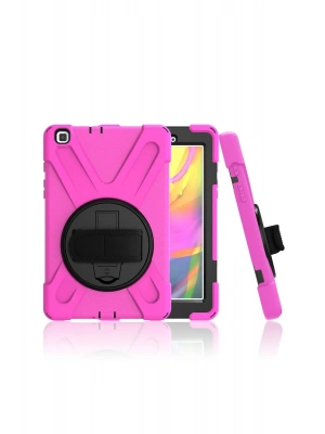 Newface Samsung Galaxy T290 Tab A 8 Kılıf Amazing Tablet Kapak - Pembe