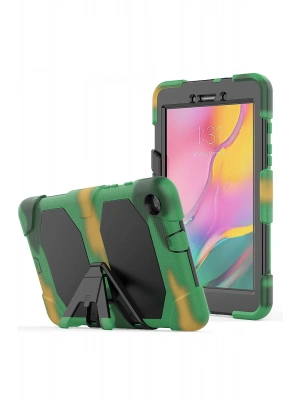Newface Samsung Galaxy T290 Tab A 8 Kılıf Griffin Tablet Kapak - Kamuflaj