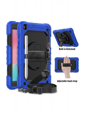 Newface Samsung Galaxy T290 Tab A 8 Kılıf Pars Tablet Kapak - Mavi