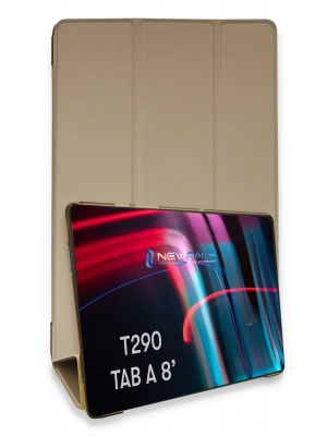 Newface Samsung Galaxy T290 Tab A 8 Kılıf Tablet Smart Kılıf - Gold