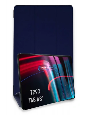 Newface Samsung Galaxy T290 Tab A 8 Kılıf Tablet Smart Kılıf - Lacivert