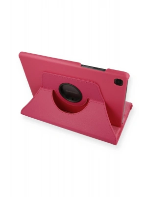 Newface Samsung Galaxy T500 Tab A7 10.4 Kılıf 360 Tablet Deri Kılıf - Pembe