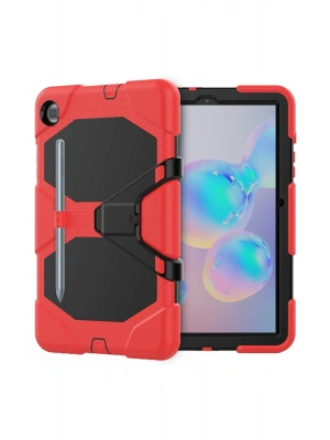 Newface Samsung Galaxy T500 Tab A7 10.4 Kılıf Griffin Tablet Kapak - Kırmızı