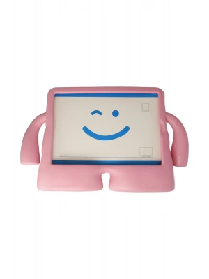 Newface Samsung Galaxy T500 Tab A7 10.4 Kılıf Karakter Tablet Silikon - Açık Pembe