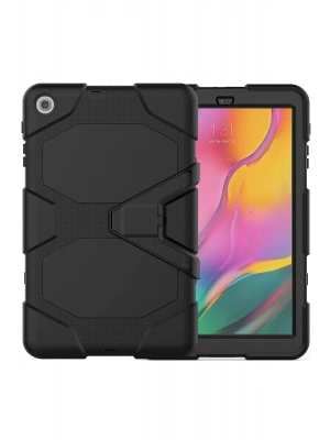 Newface Samsung Galaxy T510 Tab A 10.1 Kılıf Griffin Tablet Kapak - Siyah