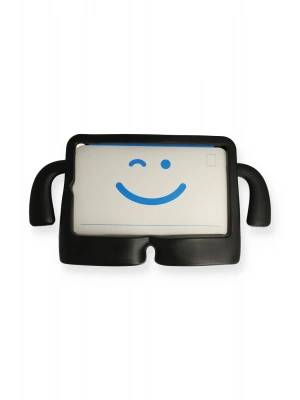 Newface Samsung Galaxy T510 Tab A 10.1 Kılıf Karakter Tablet Silikon - Siyah