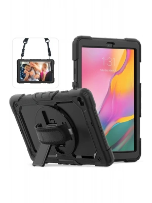 Newface Samsung Galaxy T510 Tab A 10.1 Kılıf Pars Tablet Kapak - Siyah