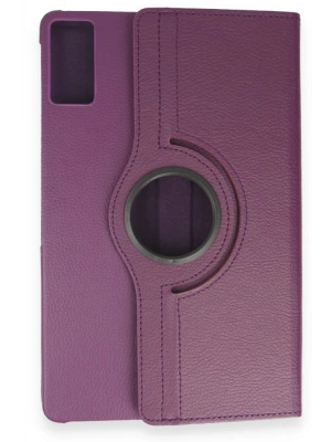 Newface Samsung Galaxy T550 Tab A 9.7 Kılıf 360 Tablet Deri Kılıf - Mürdüm