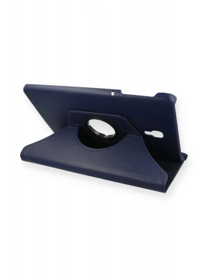 Newface Samsung Galaxy T590 Tab A 10.5 Kılıf 360 Tablet Deri Kılıf - Lacivert