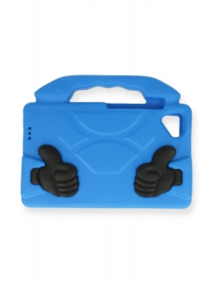 Newface Samsung Galaxy T870 Tab S7 11 Kılıf Like Stantlı Tablet Silikon - Mavi