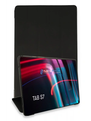 Newface Samsung Galaxy T870 Tab S7 11 Kılıf Tablet Smart Kılıf - Siyah