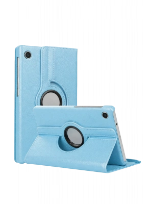 Newface Samsung Galaxy Tab A11 360 Tablet Deri Kılıf - Turkuaz