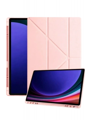 Newface Samsung Galaxy Tab A11 Kalemlikli Mars Tablet Kılıfı - Rose Gold