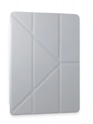 Newface Samsung Galaxy Tab A9 Kılıf Kalemlikli Mars Tablet Kılıfı - Gri