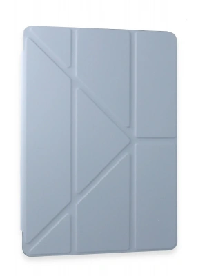 Newface Samsung Galaxy Tab A9 Kılıf Kalemlikli Mars Tablet Kılıfı - Mavi