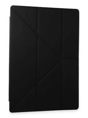 Newface Samsung Galaxy Tab A9 Kılıf Kalemlikli Mars Tablet Kılıfı - Siyah