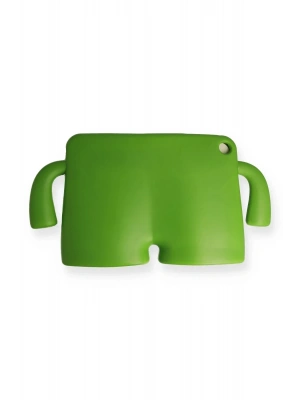 Newface Samsung Galaxy Tab A9 Kılıf Karakter Tablet Silikon - Yeşil