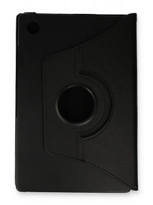 Newface Samsung Galaxy Tab A9 Plus Kılıf 360 Tablet Deri Kılıf - Siyah