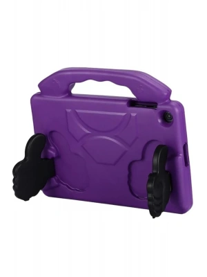 Newface Samsung Galaxy Tab A9 Plus Kılıf Like Stantlı Tablet Silikon - Mor