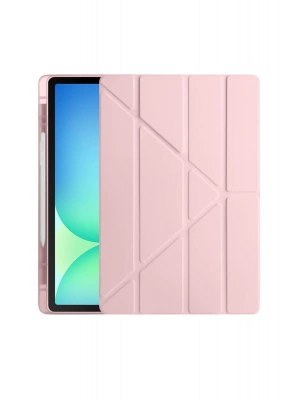 Newface Samsung Galaxy Tab S10 FE Plus 13.1 Kalemlikli Hugo Tablet Kılıfı - Rose Gold