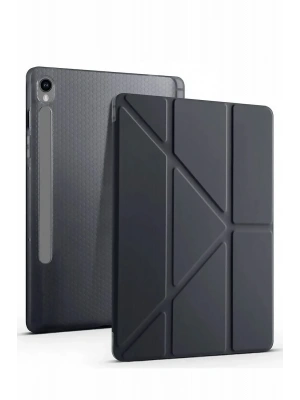 Newface Samsung Galaxy Tab S10 FE Plus 13.1 Kalemlikli Mars Tablet Kılıfı - Siyah