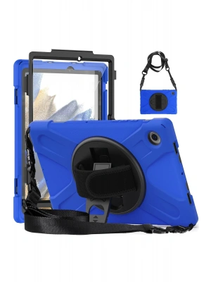 Newface Samsung Galaxy X200 Tab A8 10.5 Kılıf Amazing Tablet Kapak - Mavi