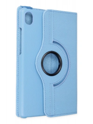 Newface Samsung Galaxy X510 Tab S9 FE 11 Kılıf 360 Tablet Deri Kılıf - Turkuaz