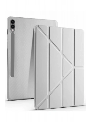 Newface Samsung Galaxy X510 Tab S9 FE 11 Kılıf Kalemlikli Mars Tablet Kılıfı - Gri