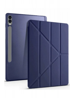 Newface Samsung Galaxy X610 Tab S9 FE Plus 12.4 Kılıf Kalemlikli Mars Tablet Kılıfı - Lacivert