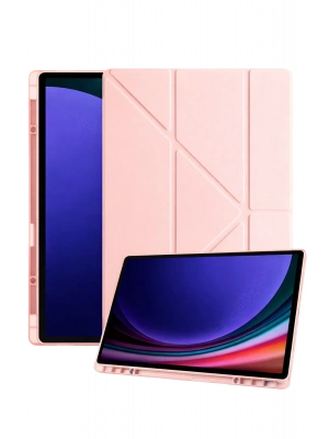 Newface Samsung Galaxy X930 Tab S11 Ultra 14.6 Kalemlikli Mars Tablet Kılıfı - Rose Gold