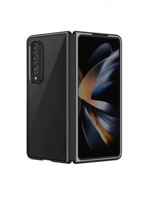 Newface Samsung Galaxy Z Fold 4 Kılıf Fold Element Kapak - Siyah