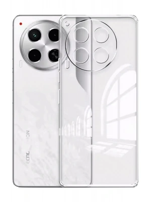 Newface Tecno Camon 30 Kılıf Lüx Şeffaf Silikon