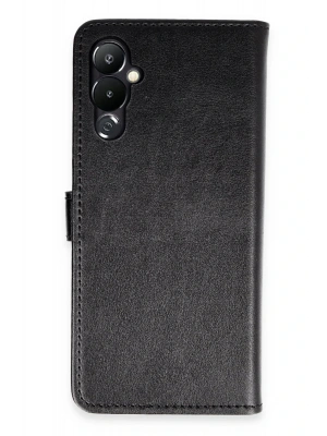 Newface Tecno Pova 4 Kılıf Trend S Plus Kapaklı Kılıf - Siyah