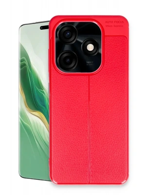 Newface Tecno Spark Go 2024 Kılıf Auto Focus Kapak - Kırmızı