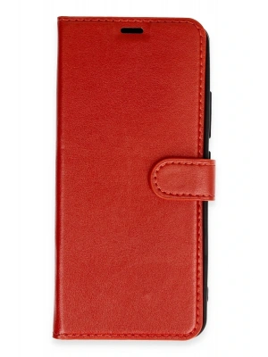 Newface Tecno Spark Go 2024 Kılıf Trend S Plus Kapaklı Kılıf - Kırmızı