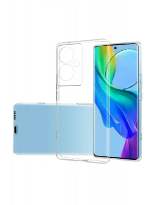Newface Vivo V29 Lite Kılıf Lüx Şeffaf Silikon