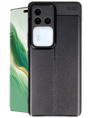 Newface Vivo V30 5G Kılıf Auto Focus Kapak - Siyah