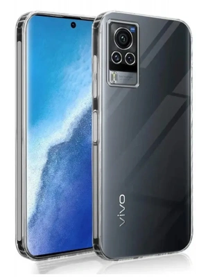 Newface Vivo V30 5G Kılıf Lüx Şeffaf Silikon