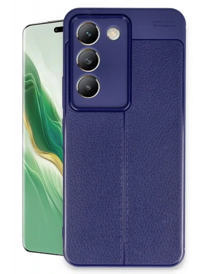 Newface Vivo V30 Lite 4G Kılıf Auto Focus Kapak - Lacivert