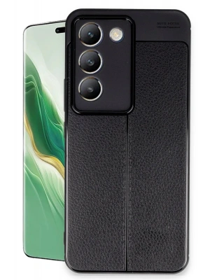 Newface Vivo V30 Lite 4G Kılıf Auto Focus Kapak - Siyah