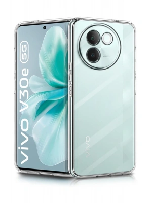 Newface Vivo V30e Kılıf Lüx Şeffaf Silikon