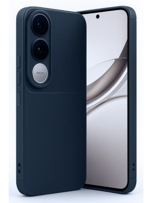 Newface Vivo V50 Lite 4G Auto Focus Karbon Kapak - Lacivert