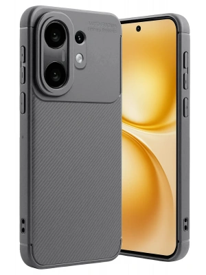 Newface Vivo X200 FE Auto Focus Karbon Kapak -Gri