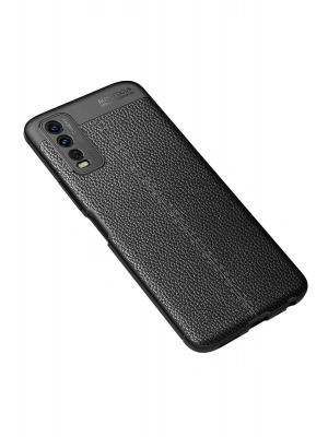 Newface Vivo Y11S Kılıf Auto Focus Kapak - Siyah