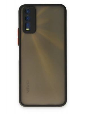 Newface Vivo Y11S Kılıf Montreal Silikon Kapak - Siyah