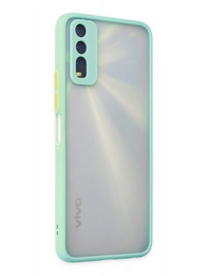 Newface Vivo Y11S Kılıf Montreal Silikon Kapak - Turkuaz